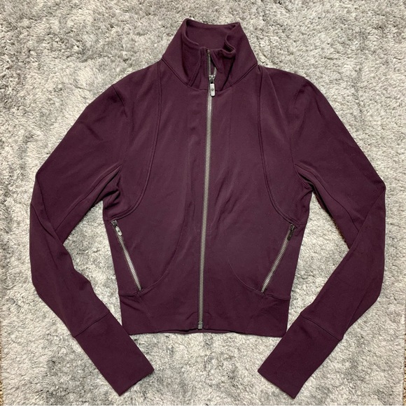 NWOT Lululemon Full Freedom Jacket *Black Cherry